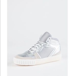 L’idea by Lori metallic hi-top sneakers